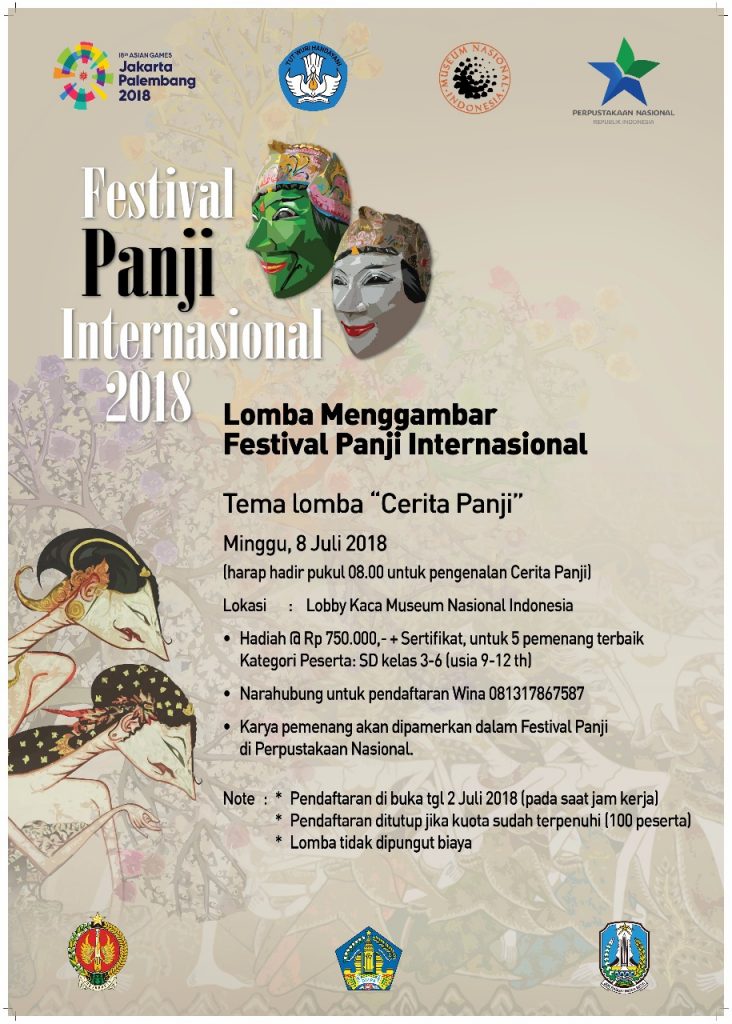 Lomba Melukis, MEnggambar dan Mewarnai Panji