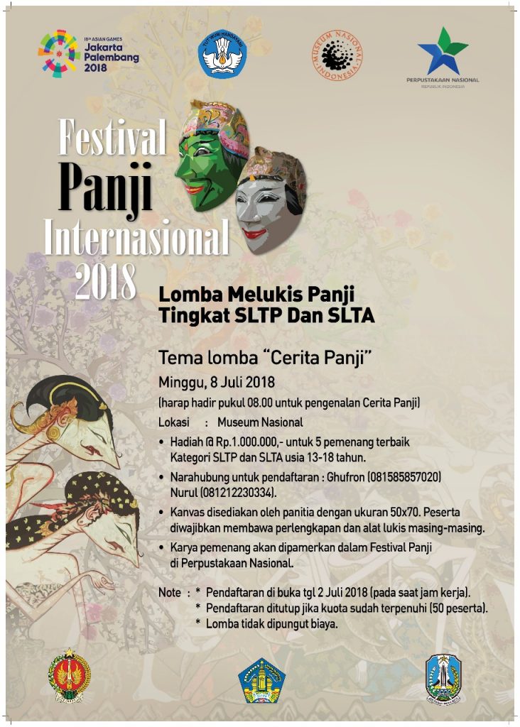 Lomba Melukis, MEnggambar dan Mewarnai Panji