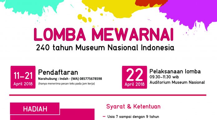 Lomba Mewarnai Museum Nasional