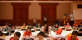 Peserta Lomba di Museum Nasional