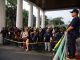 Kepala Museum Nasional melepas Jalan Santai Museum Nasional dalam rangka memperingati 241 tahun Museum Nasional (28/04)